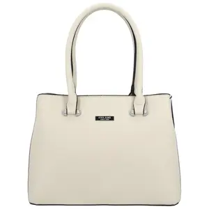 Dámská kabelka na rameno světle krémová - Delami Sophia Luxe