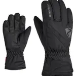 Ziener LORIKO AS® JUNIOR 5,5, black Dětské rukavice