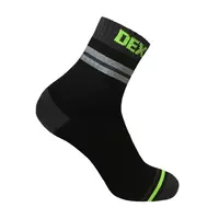 Nepromokavé ponožky DexShell Pro Visibility Grey Stripe L (43-46)