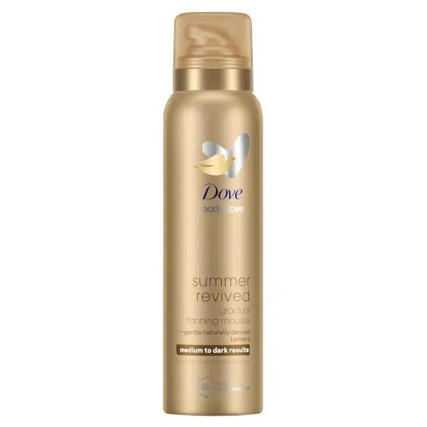 Dove Samoopalovací pěna na tělo Summer Revived Medium to Dark (Gradual Tanning Mousse) 150 ml