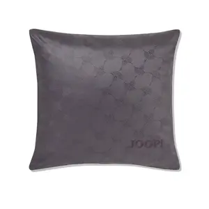 Joop! Povlak na polštář CORNFLOWER 40 x 40 cm, tmavě šedý