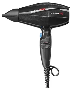 Profesionální fén na vlasy BaByliss PRO Vulcano-HQ Ionic - 2400 W - černý (BAB6980IE) + dárek zdarma