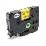 Kompatibilní páska s Brother TZe-V621, 9mm x 5,5m, černý tisk / žlutý podklad, vinyl