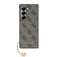 Zadní kryt Guess 4G Charm pro Samsung Galaxy Z Fold6, hnědá