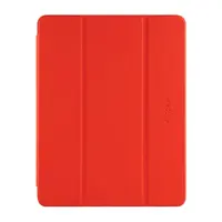 Pouzdro FIXED Padcover+ pro Apple iPad Air 13" (2024) se stojánkem a pouzdrem pro Pencil, červená