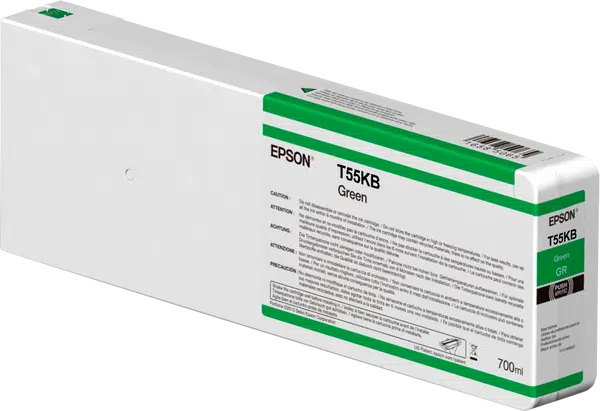 Epson C13T55KB00 zelená (green) originální cartridge
