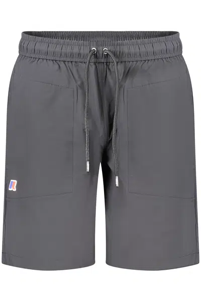 K-WAY SHORT PANTS MEN BLACK