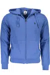US POLO SWEATSHIRT WITH ZIP MEN BLUE