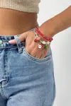 Santa Claus Christmas bracelet with bag