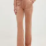 Velúrové tepláky Juicy Couture DEL RAY GOLD