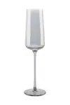 Sada pohárov na šampanské S|P Collection Ray 240 ml 4-pak čierna farba