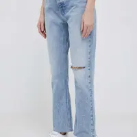 Rifle Pepe Jeans dámske, vysoký pás