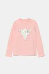Detské tričko s dlhým rukávom Guess