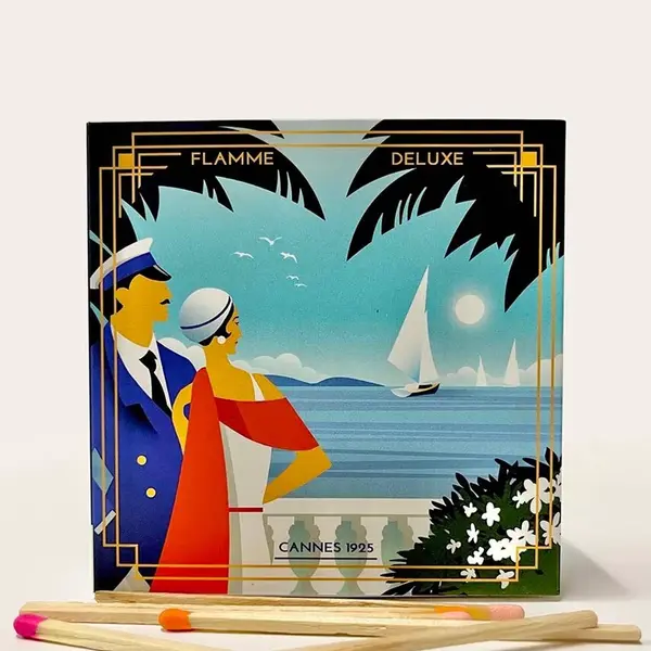 Zápalky v škatuľke Le Boudoir Cannes