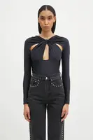 Body Coperni Twisted Cut-Out Jersey Bodysuit