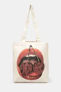 Fiorucci Bavlnená taška Fiorucci Mouth Print
