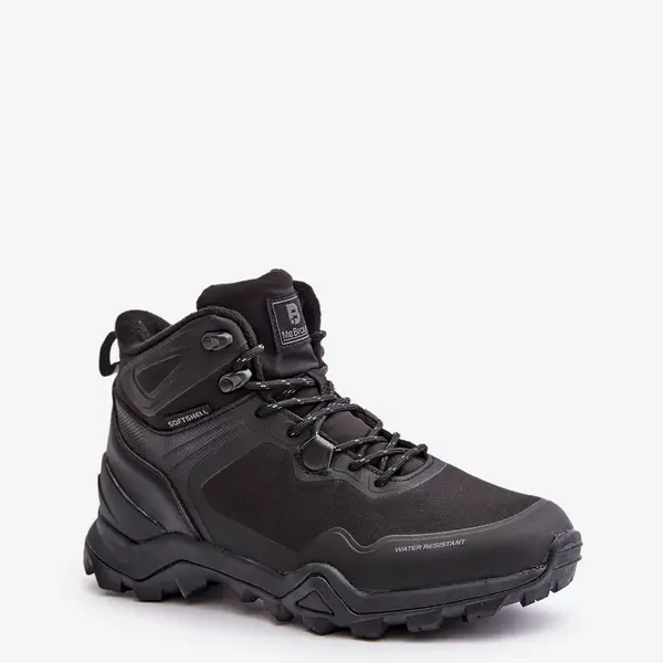 Lightweight insulated men's trekking shoes McBraun waterproof black