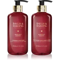 Baylis & Harding Midnight Cherry dárková sada na ruce