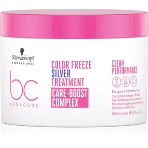 Schwarzkopf Professional BC Bonacure Color Freeze Silver pečující maska pro blond a melírované vlasy 500 ml