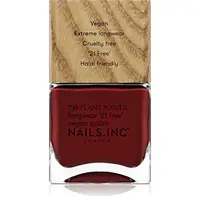Nails Inc. Plant Power dlouhotrvající lak na nehty odstín Swear By Salutation 14 ml