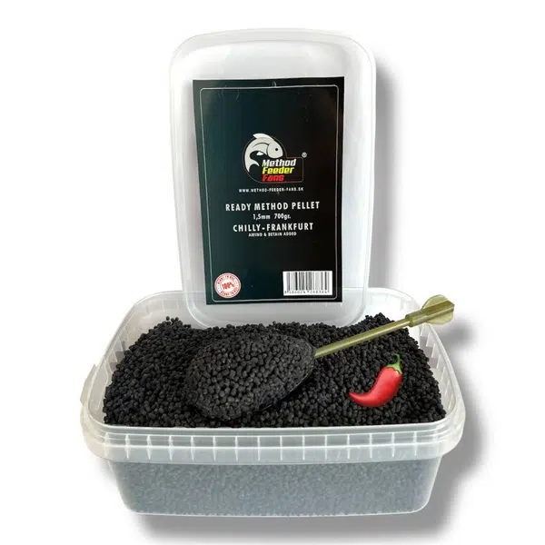 Method feeder fans pelety ready method 700 g 1,5 mm - chilli frankfurt