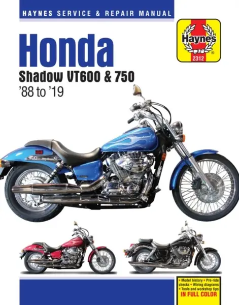 Honda Shadow VT600 & 750 (88-19) - Haynes Publishing