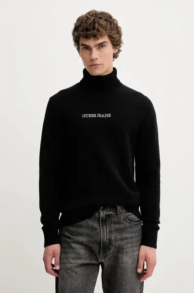 Svetr s příměsí vlny Guess Jeans