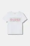 Dětské tričko Guess bílá barva, J5BI36 J1314