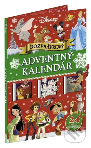 Disney: Rozprávkový adventný kalendár (24 knižiek do Vianoc) - kniha z kategorie Beletrie pro děti