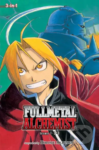 Fullmetal Alchemist 1 (3-in-1 Edition) (Volumes 1, 2 & 3) - kniha z kategorie Komiksy