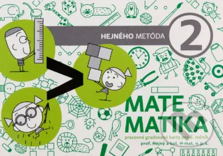 Matematika 2 - Pracovné gradované karty (Hejného metóda) - kniha z kategorie 2. stupeň