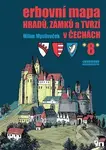 Erbovní mapa hradů, zámků a tvrzí v Čechách 8 - Milan Mysliveček - kniha z kategorie Historie