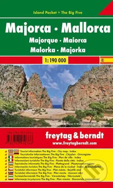 Majorca/Mallorca 1:190 000