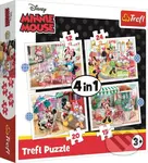 Minnie s přáteli 4v1 - puzzle z kategorie Disney