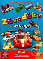 Závoďáky (Akční samolepková knížka) - kniha z kategorie Úkoly pro děti