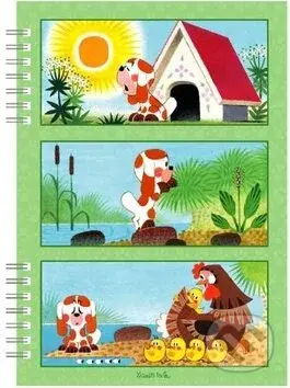 Školní zápisník Štěňátko