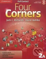 Four Corners 2: Full Contact A with S-Study CD-ROM - kniha z kategorie Jazykové učebnice a slovníky