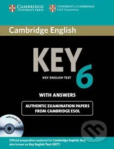 Cambridge English Key 6: Self-study pack A2 (Students Book with Answers & A-CD) - kniha z kategorie Jazykové učebnice a slovníky