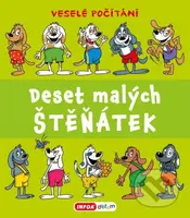 Deset malých štěňátek - Veselé počítání - kniha z kategorie Pro děti