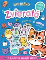 Guliočko Zvieratá (20 reliéfnych samolepiek) - Connie Isaacs, Bethany Carr - kniha z kategorie Samolepky