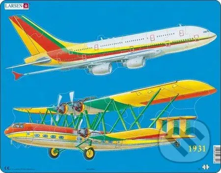 Lietadlá GN1 - puzzle z kategorie Naučné puzzle