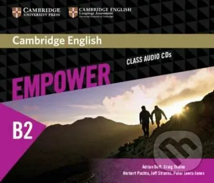 Cambridge English Empower B2: Class Audio CDs - Herbert Puchta, Adrian Doff a kol. - audiokniha z kategorie Jazykové učebnice a slovníky