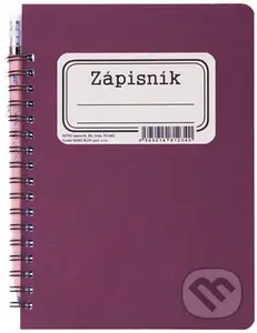 Kroužkový zápisník s tužkou RETRO B6