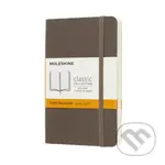 Moleskine - zápisník hnedý (malý, linajkovaný)