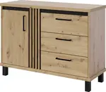 Komoda Nadia ND8 Barva korpusu: Bílá / černá