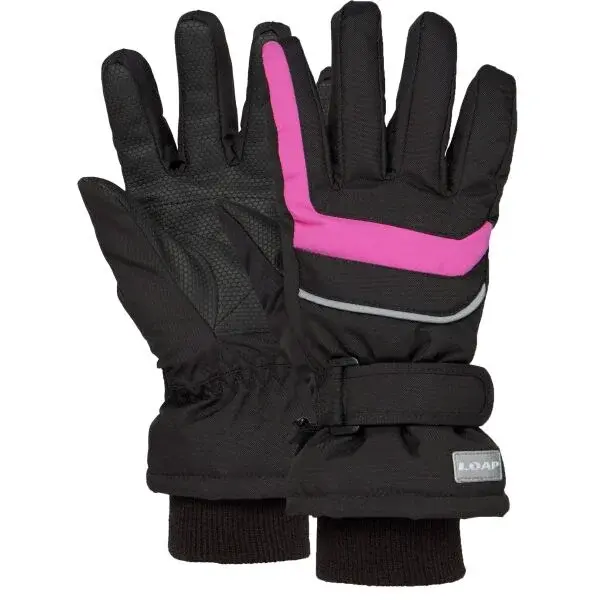 LOAP RODI Dětské rukavice, černá, velikost 10Y