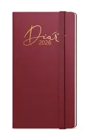 Týdenní diář 2026 Jakub Luxi kapesní bordó
