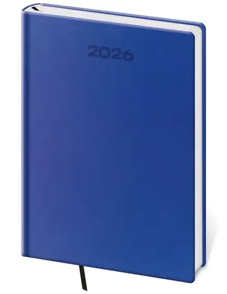 Týdenní diář 2026 A5 Soft modrý