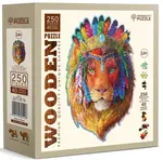 Dřevěné puzzle Mystický lev 250 dílků