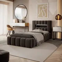Postel Lamica 90 cm - dřevěný rám látka: Nube 22
